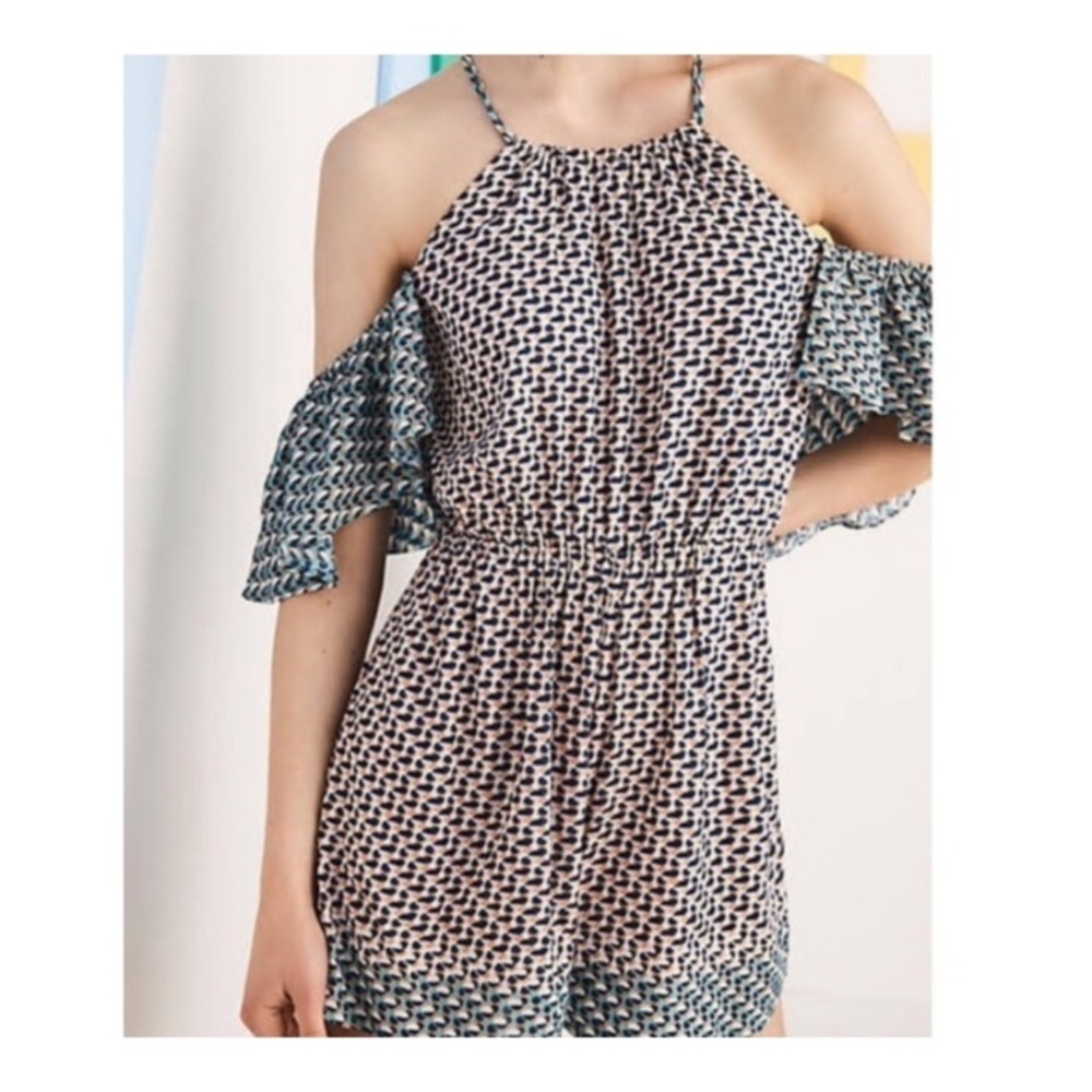 Anthropologie Elevenses Madalenna Romper